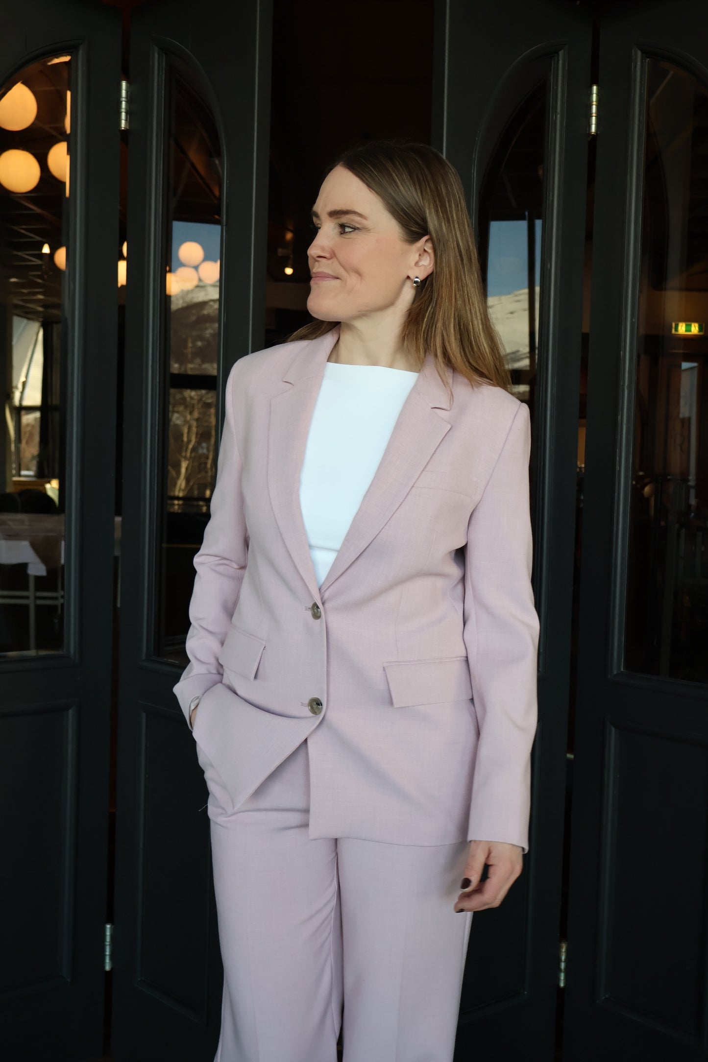 Slwrita Ls Classic Blazer Mel Noos