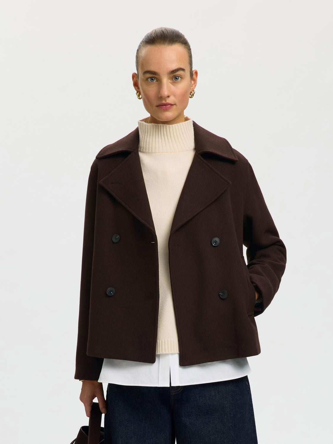 Slwzia-Alma Wool Blend Jacket Noos