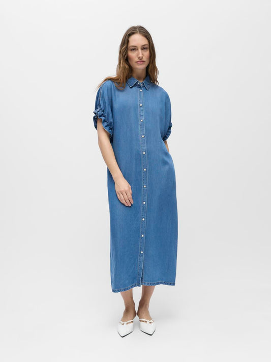 Objframe Tiana 2/4 Lo Denim Dress Div