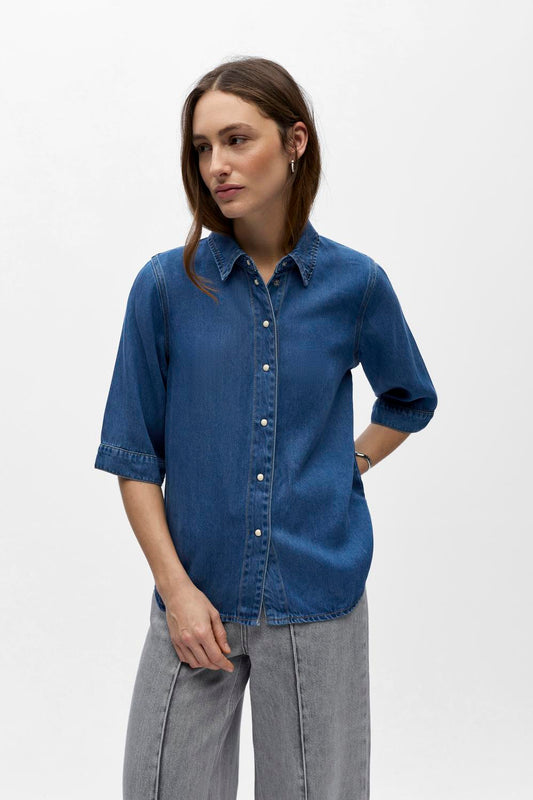 Objframe 2/4 Re Denim Top Noos