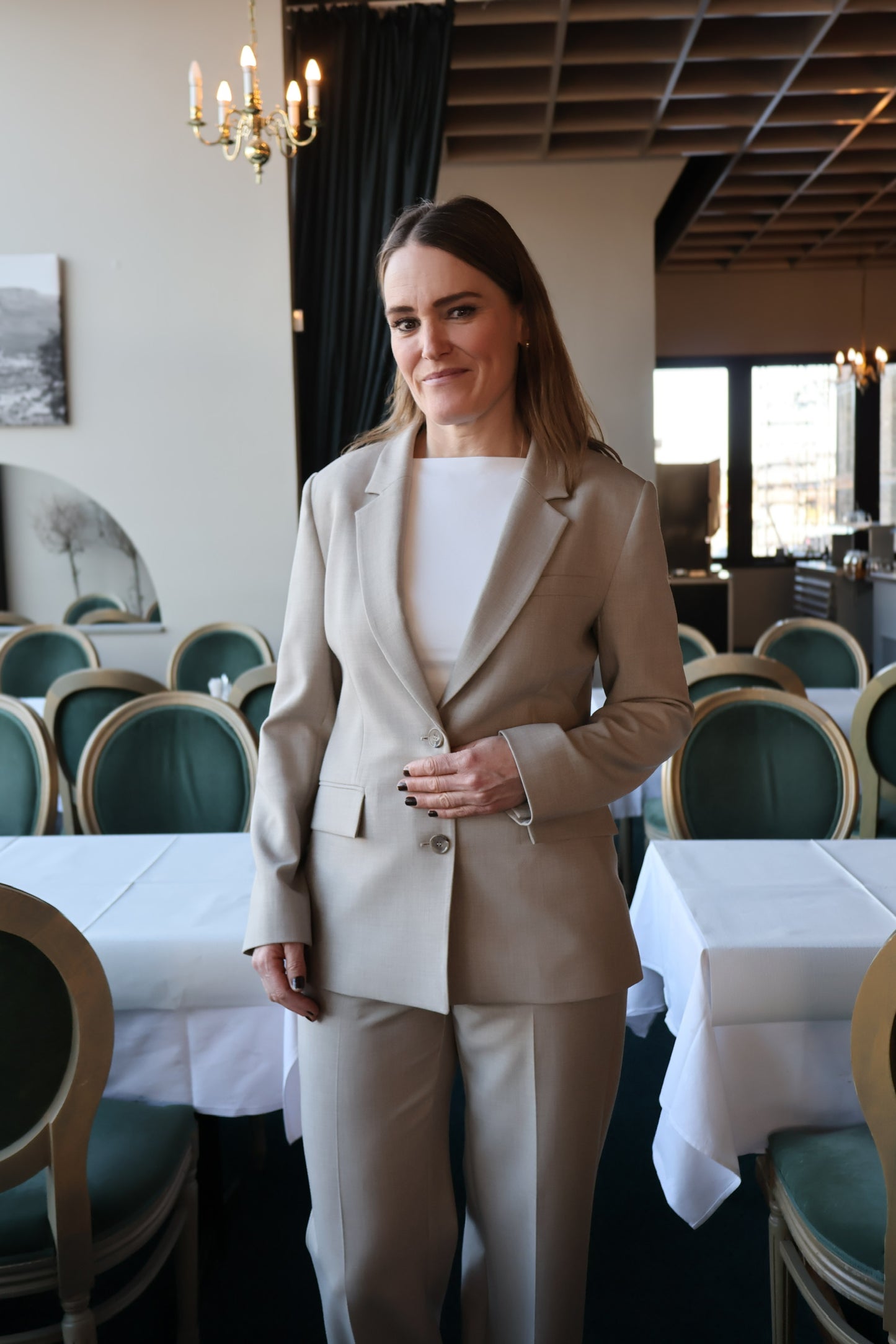Slwrita Ls Classic Blazer Mel Noos