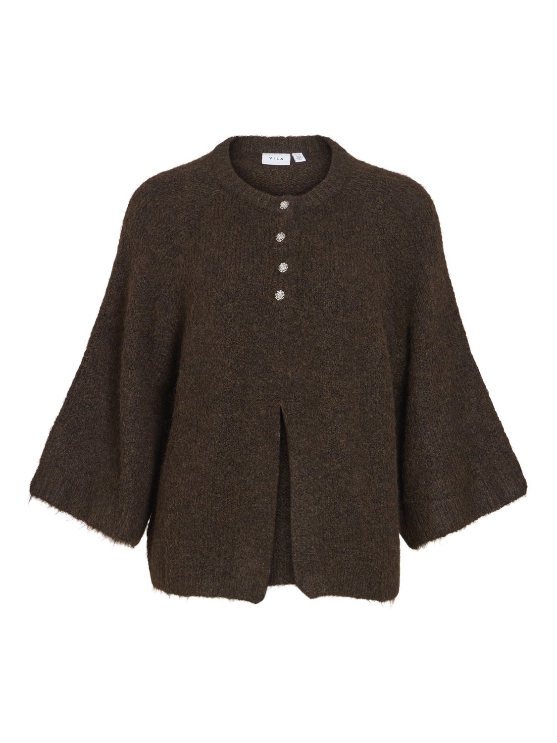 Vibows 3/4 Knit Cardigan/ln/1