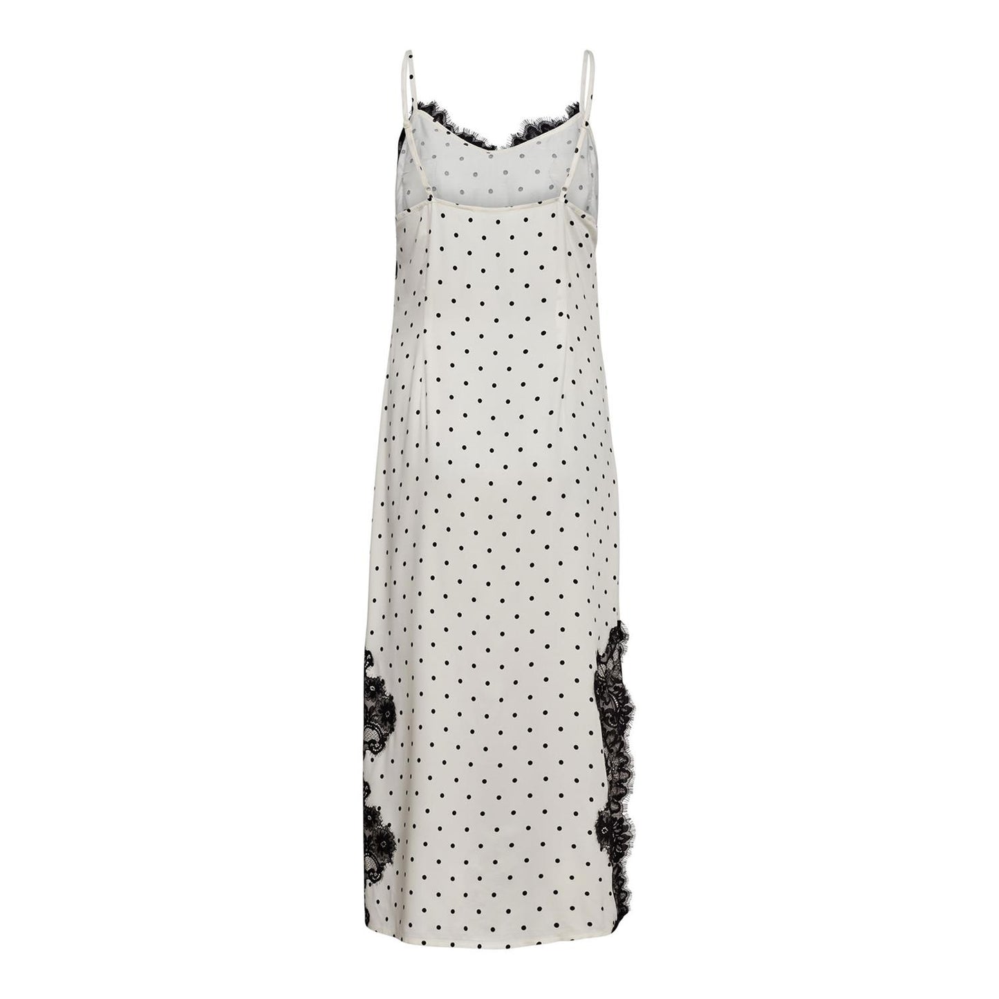 Amelicc Dot Lace Strap Dress