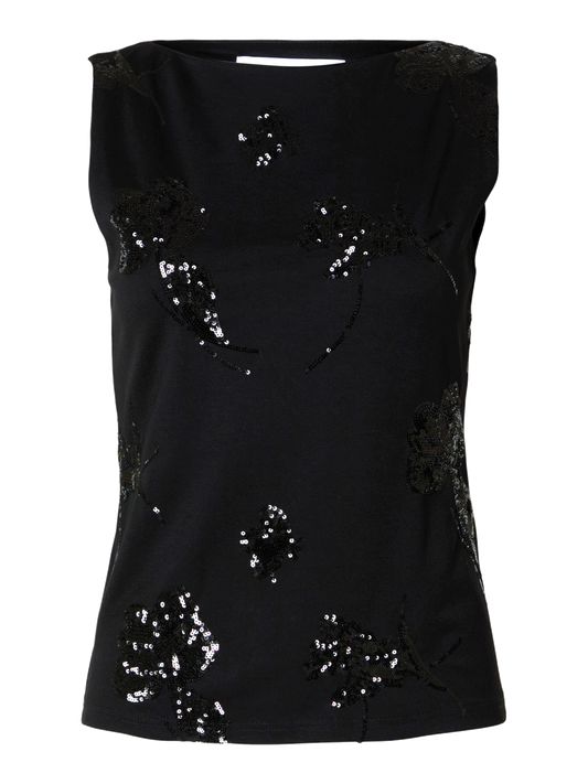 Slfmalli sl applique top