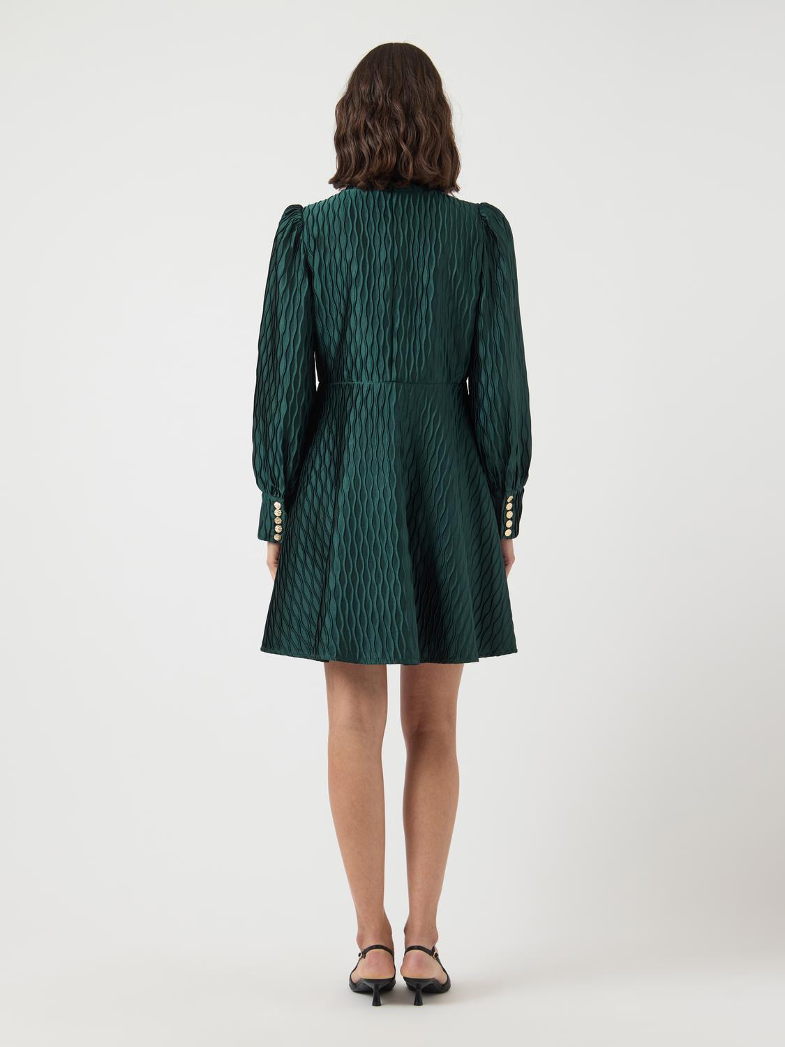 Yasripple Ls Dress S. Noos