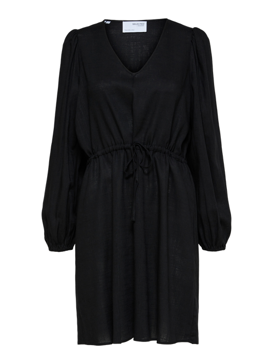Slfviva short linen dress