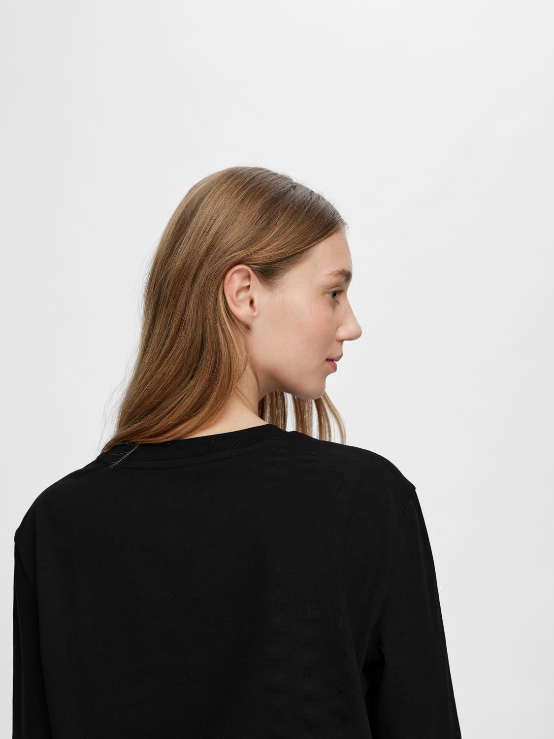 Slfessential ls boxy tee noos