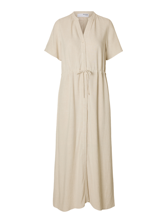 Slfviva-damina ss ankle dress