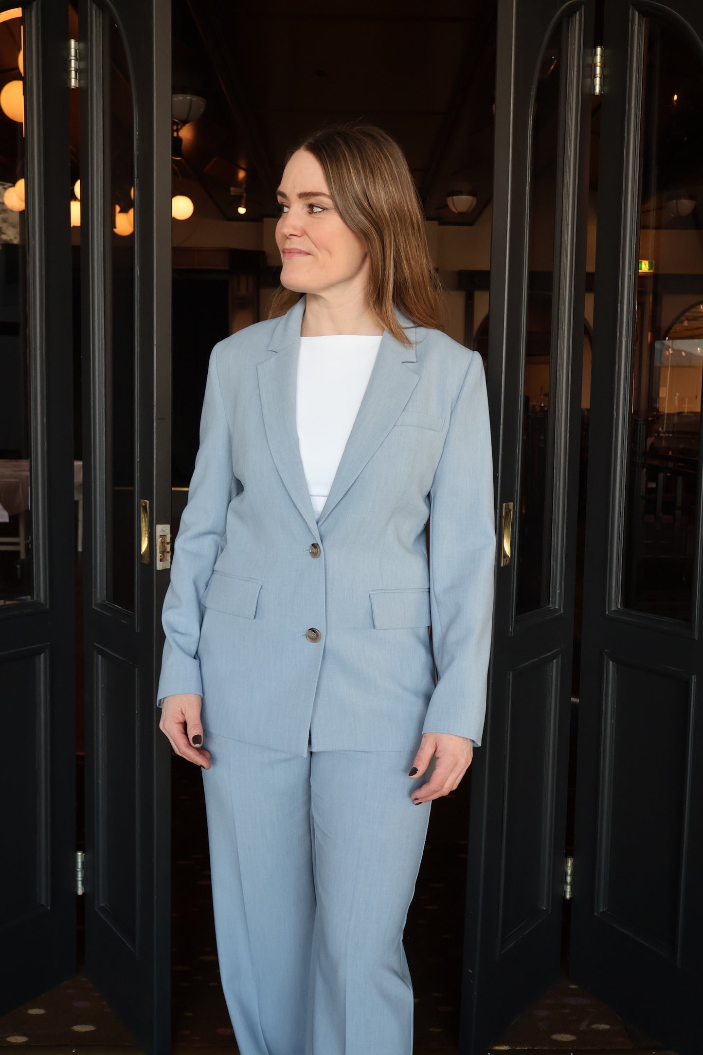 Slwrita Ls Classic Blazer Mel Noos
