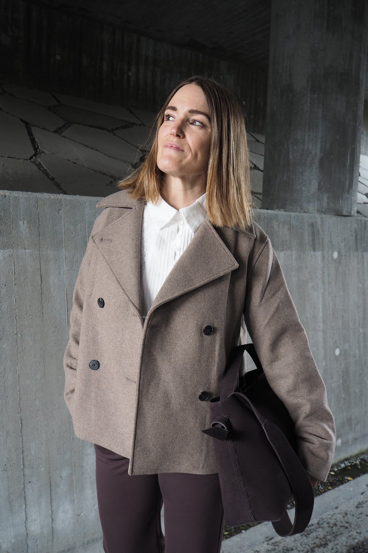 Slwzia-Alma Wool Blend Jacket Noos