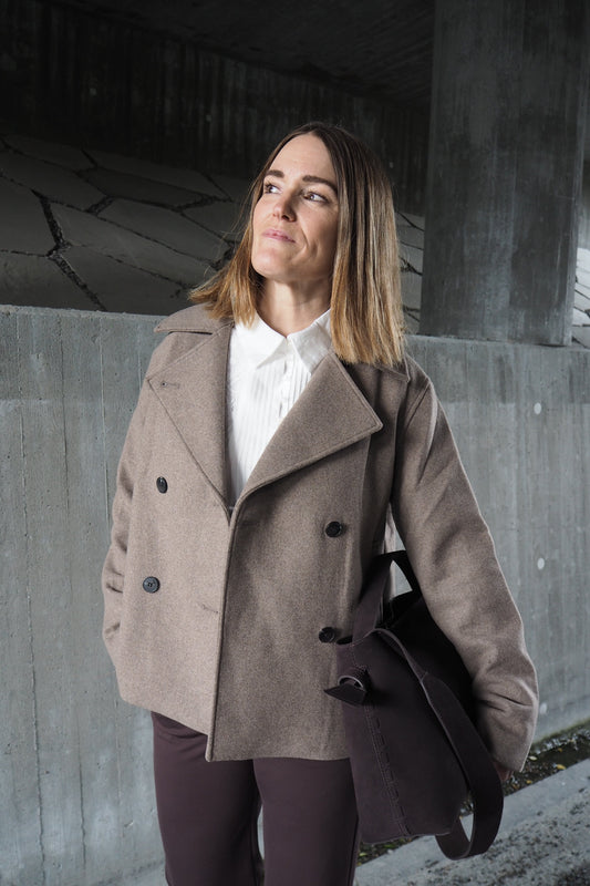 Slwzia-Alma Wool Blend Jacket Noos