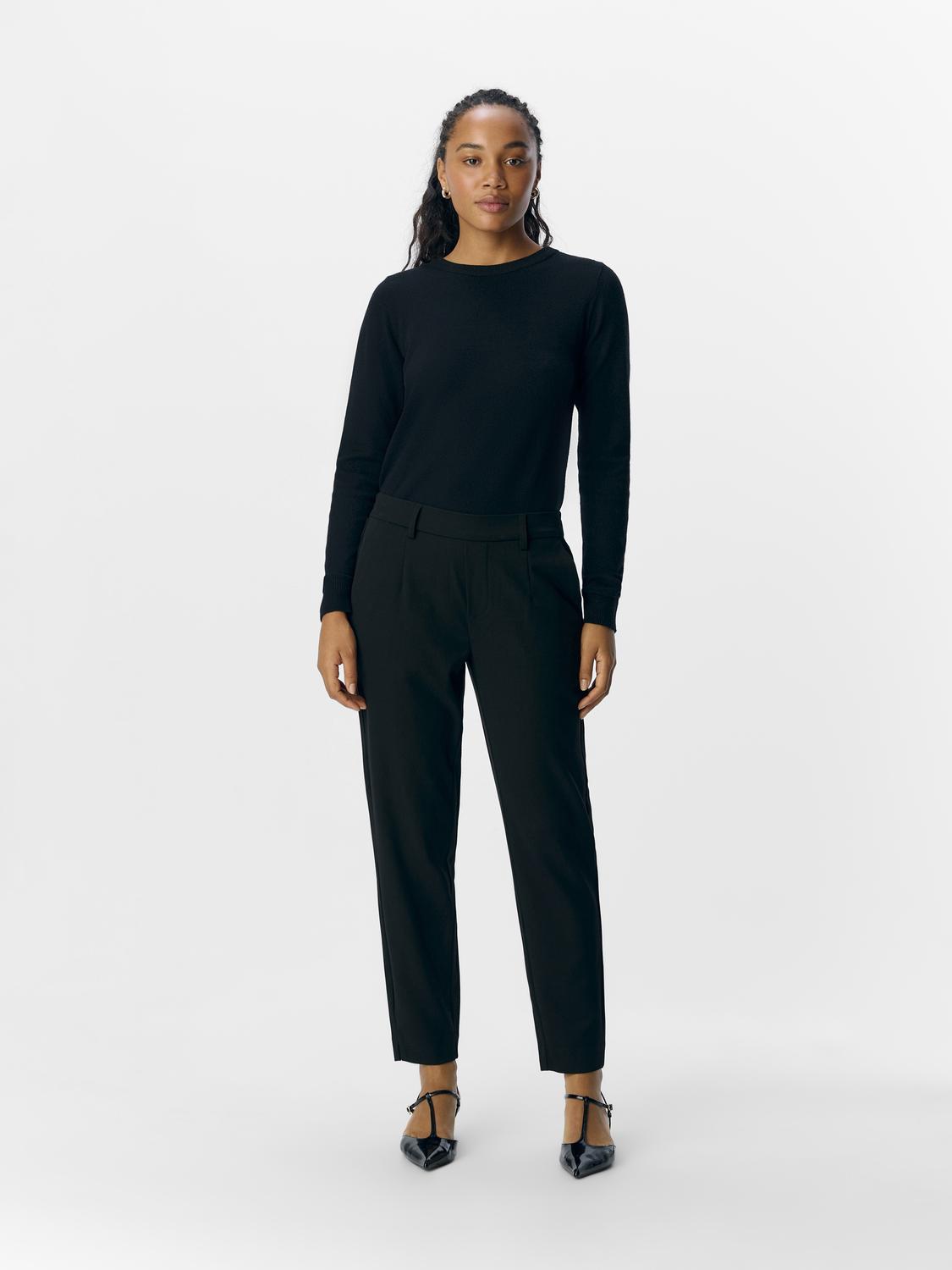 Lisa Slim Pant - Svart