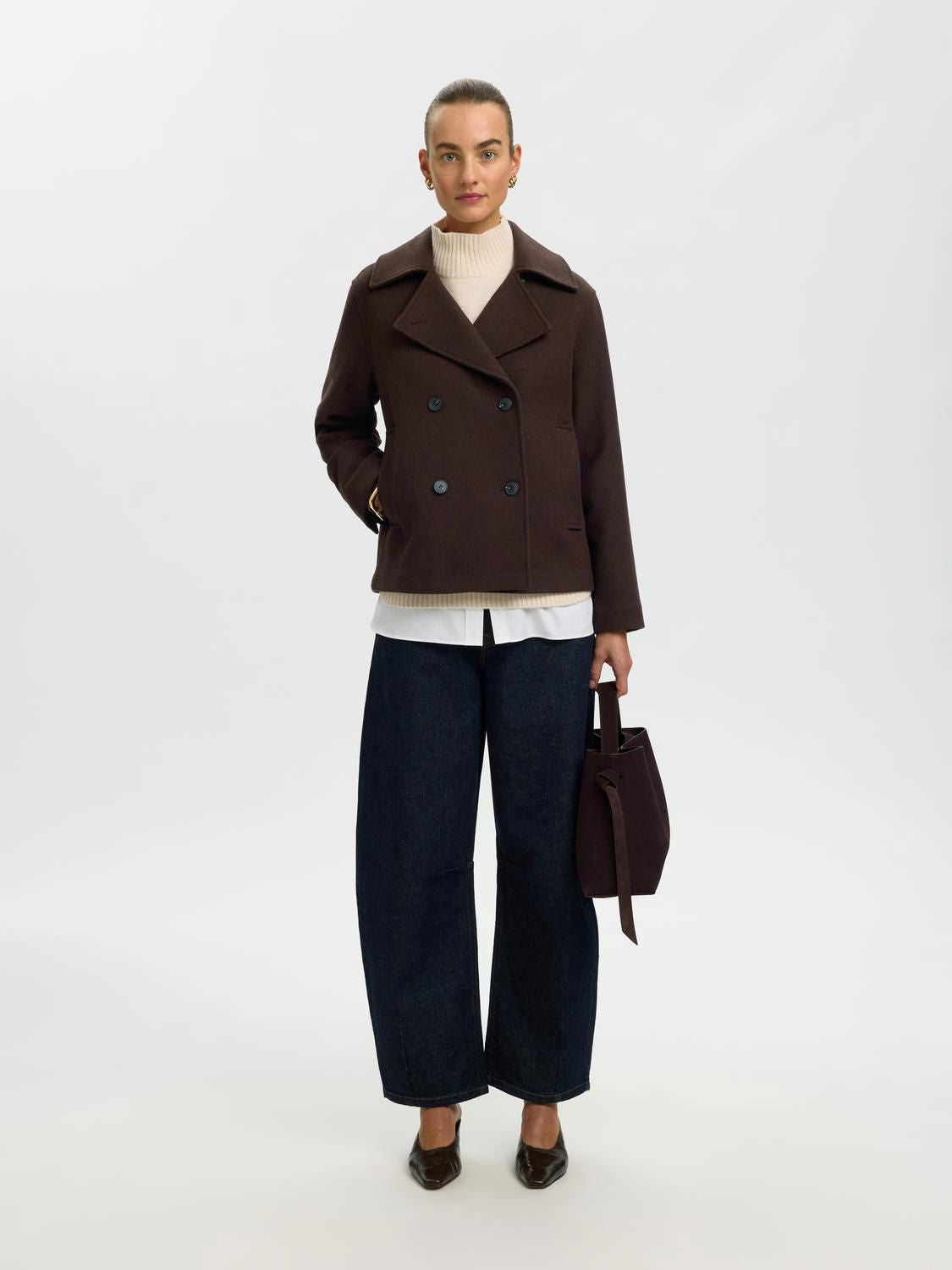 Slwzia-Alma Wool Blend Jacket Noos