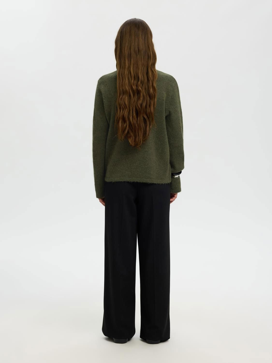 Slwlulu New Ls Knit O-Neck Noos