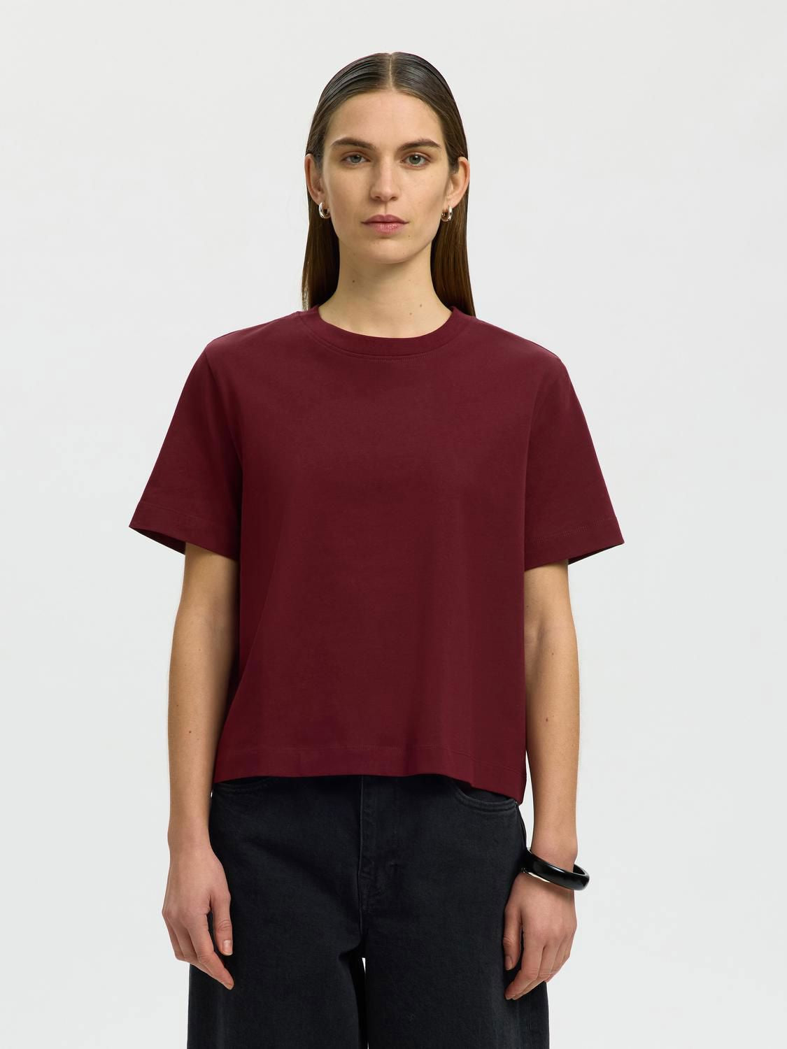 Slwessential Ss Boxy Tee Noos