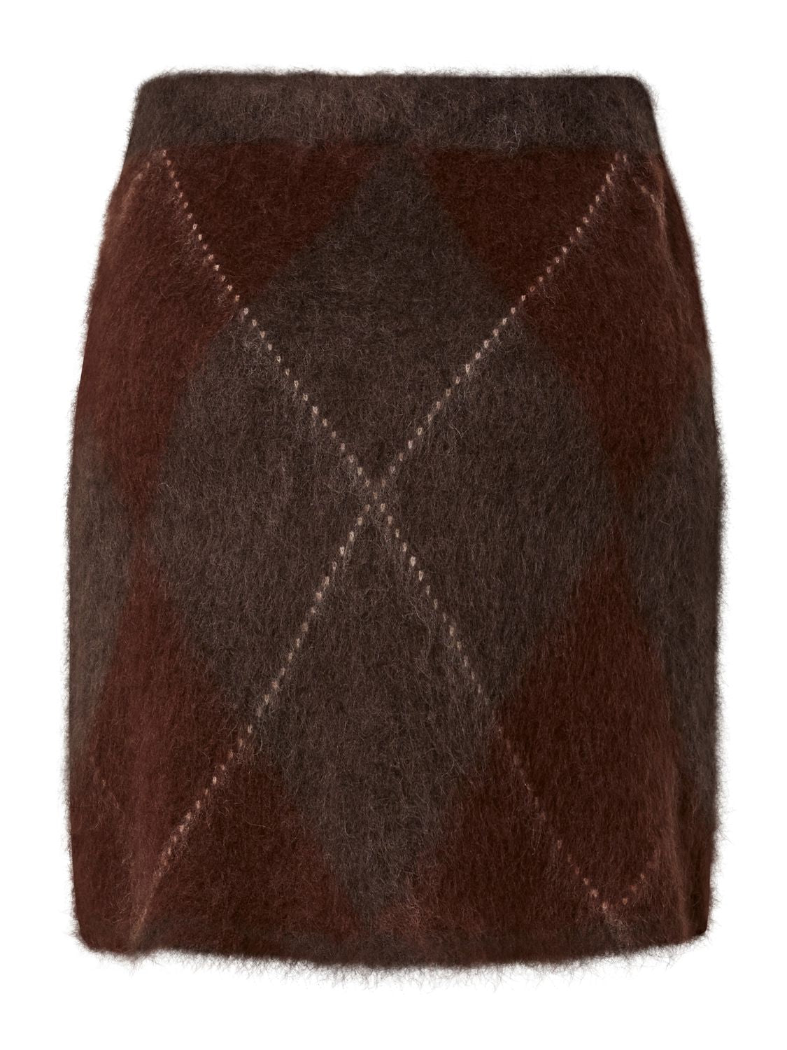 Yasargy Hw Mohair Blend Knit Skirt S.