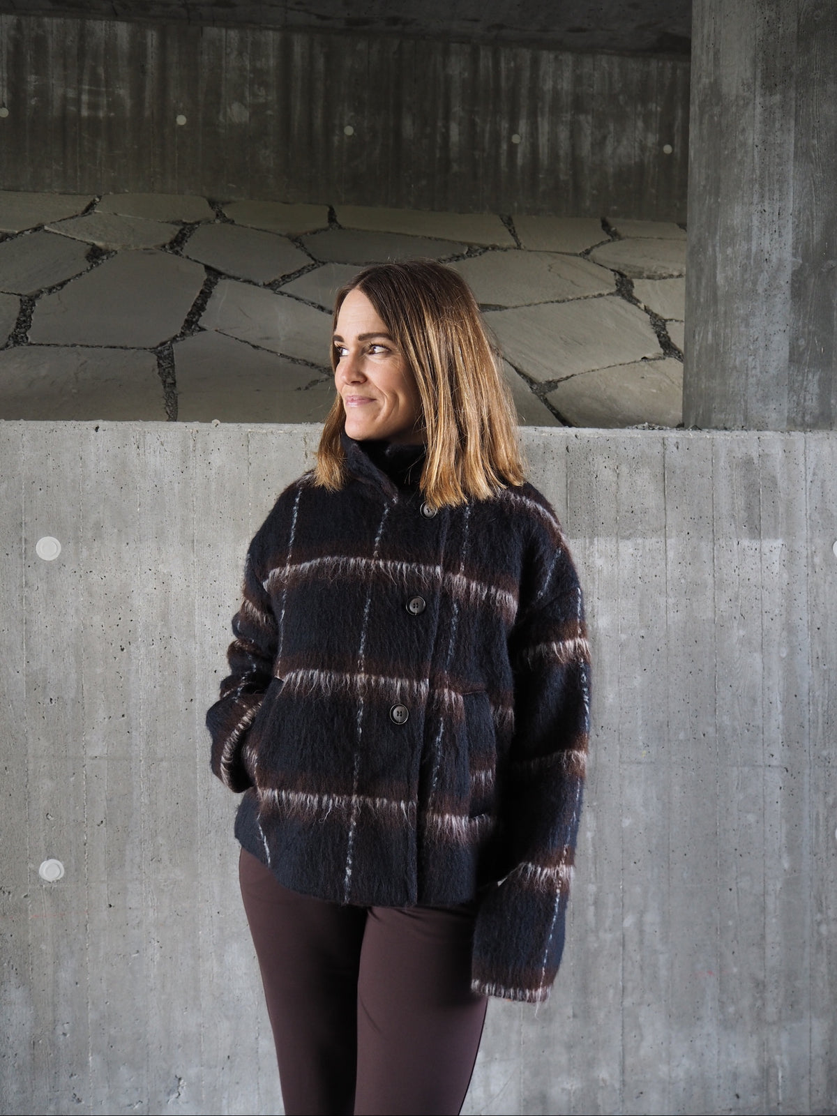 Vimelon L/s Check Jacket/bfs