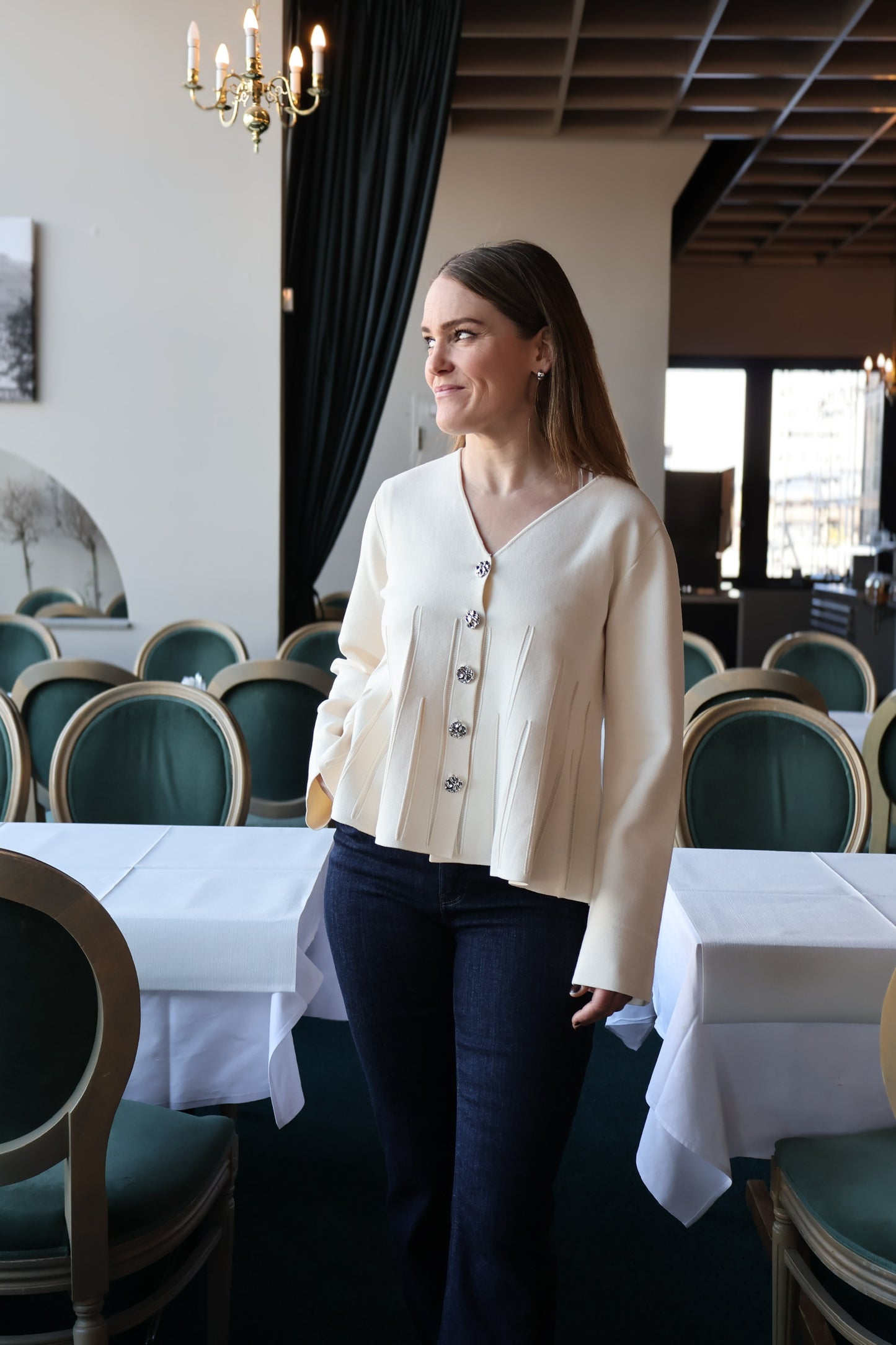 Yasmikla Ls Knit Cardigan S. Noos