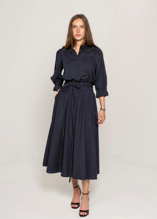 Astrid Skirt Pinstripe