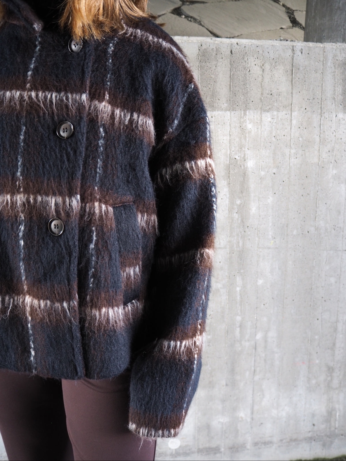 Vimelon L/s Check Jacket/bfs