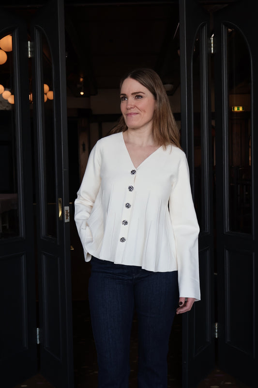 Yasmikla Ls Knit Cardigan S. Noos