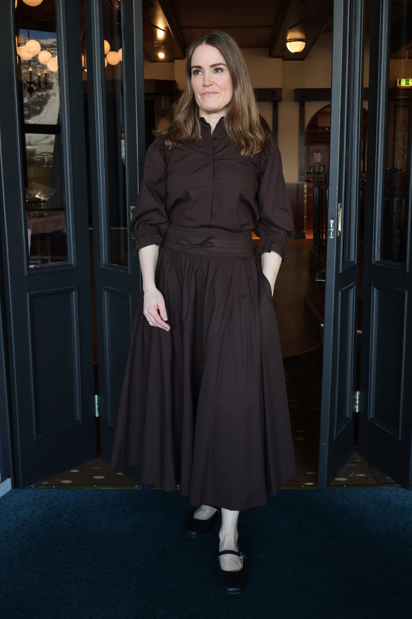 Astrid Skirt Chocolate