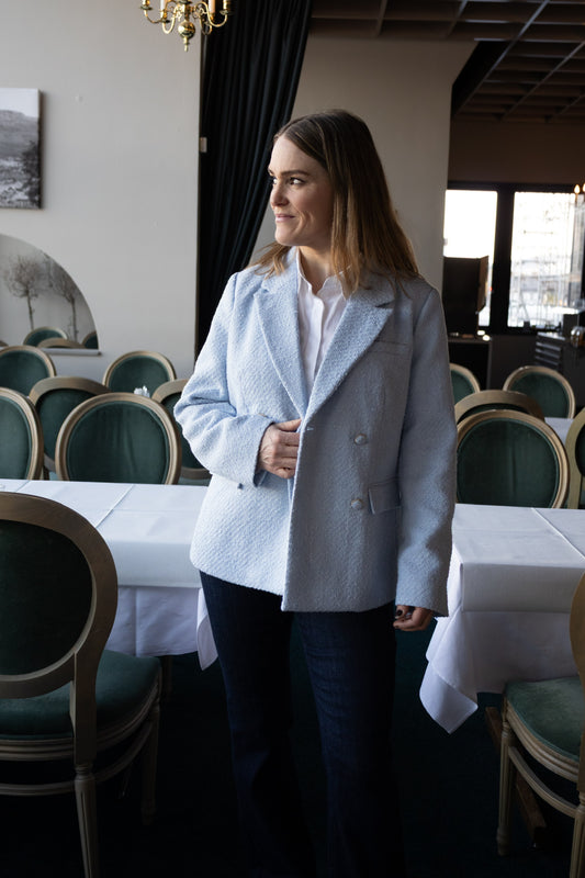 Yaspetra Ls Boucle Blazer Noos