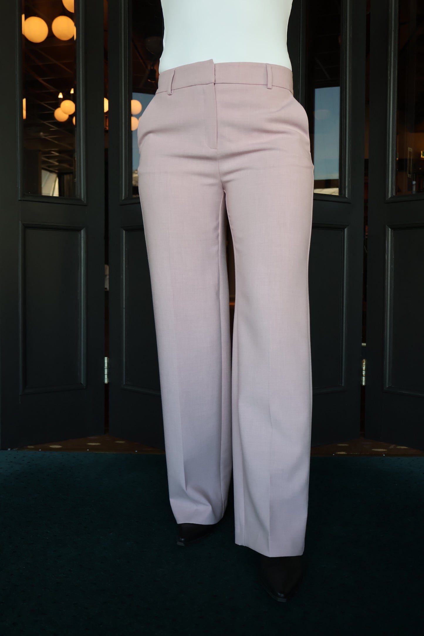 Slfrita Mw Wide Pant Mel Noos