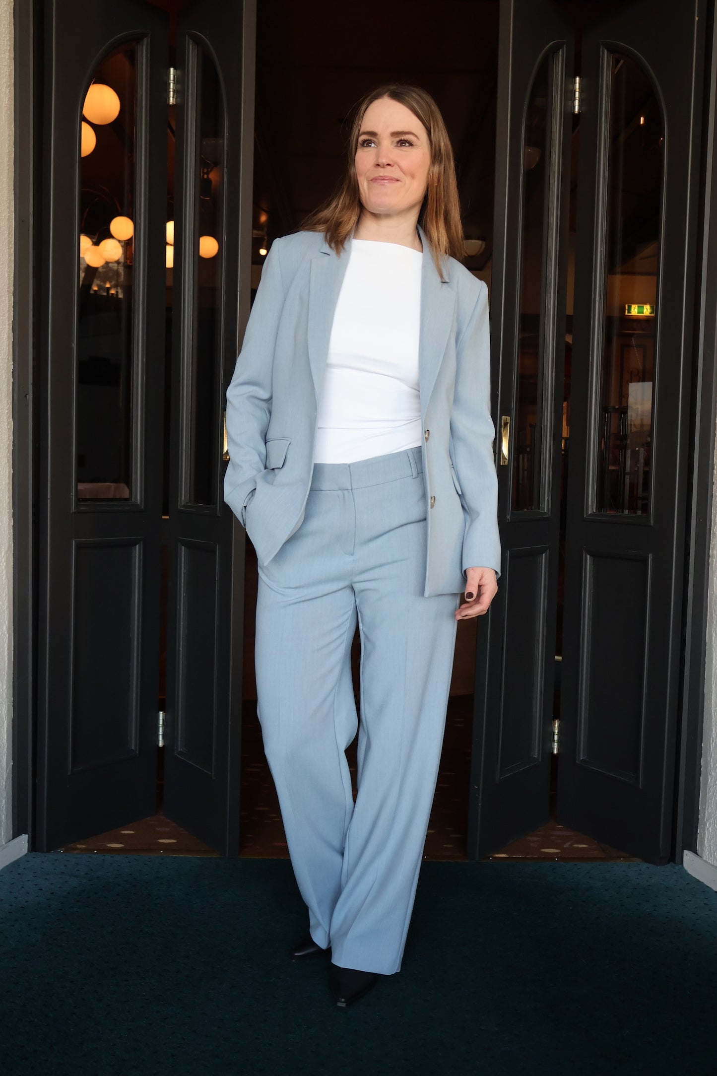 Slwrita Ls Classic Blazer Mel Noos