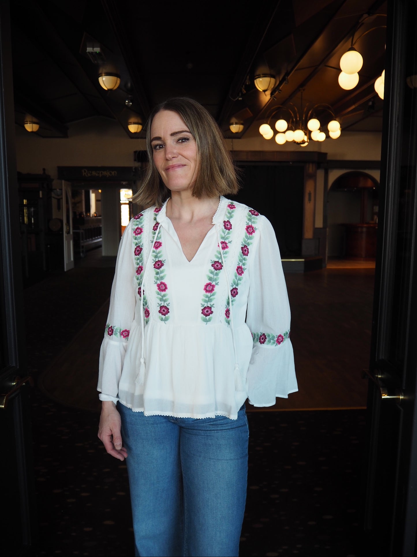 Yaschella 3/4 Tunic Top S. - Fest