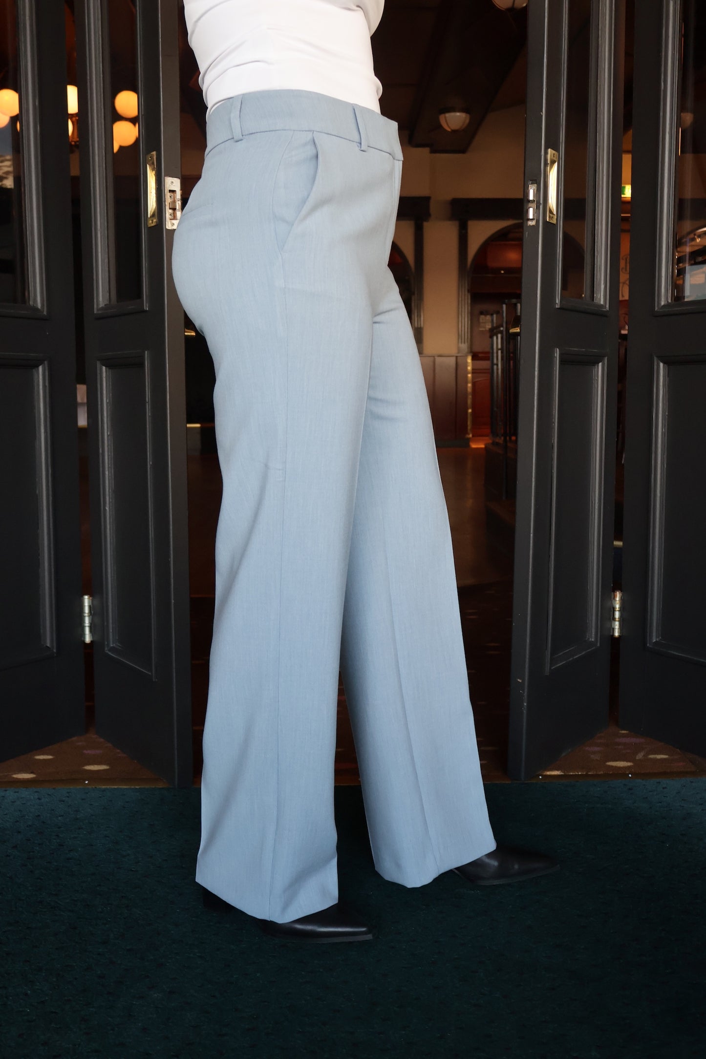 Slwrita Mw Wide Pant Mel Noos