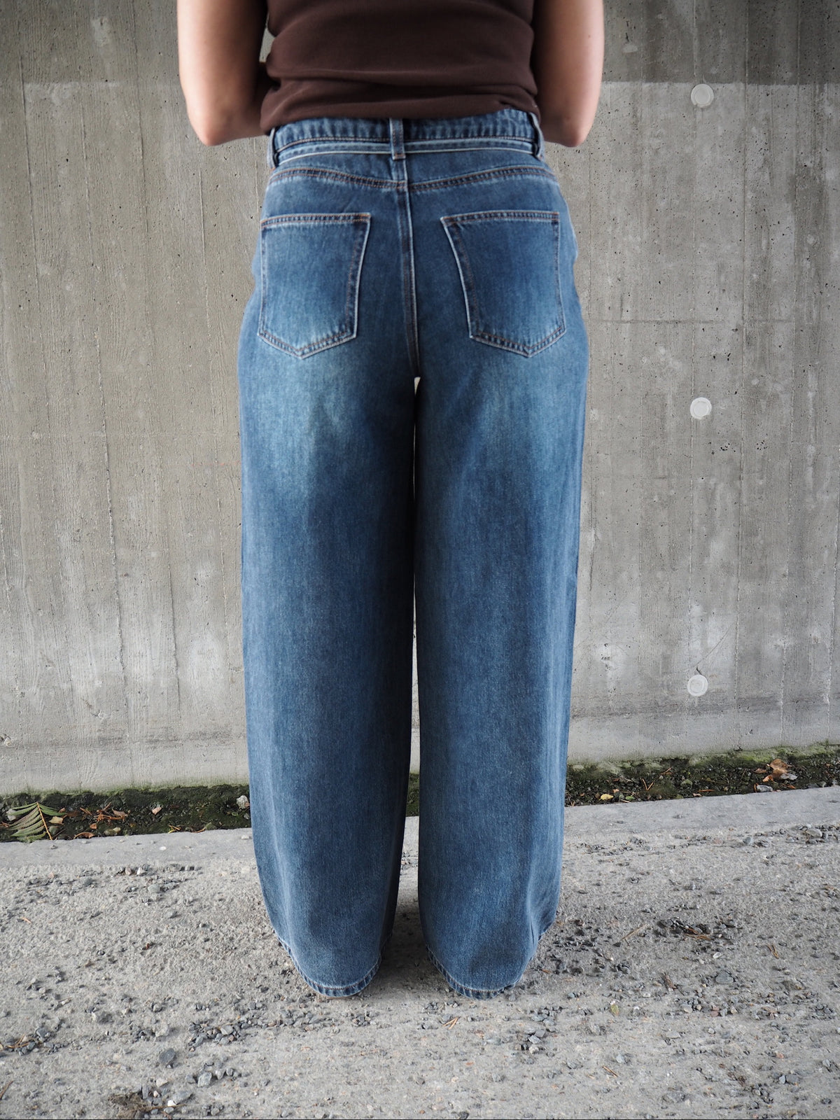 Objrosie Mw Wide Jeans Noos