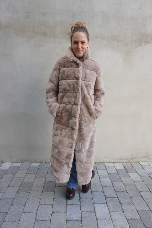 Fake Fur Jacket Long