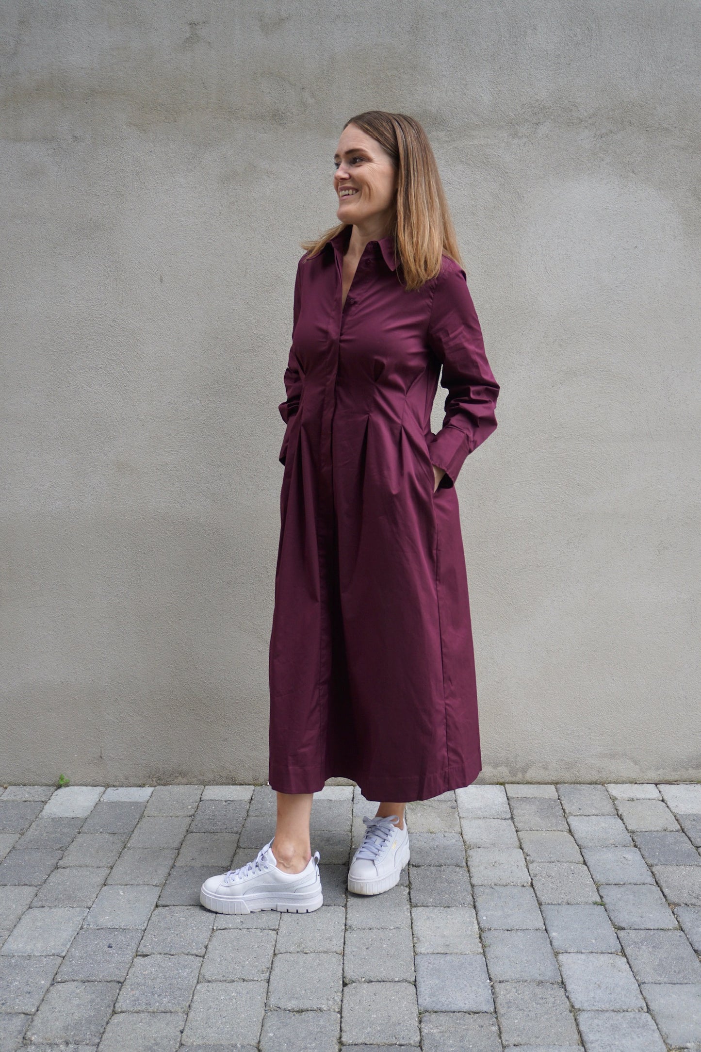 PoppyCC Shirt Long Dress