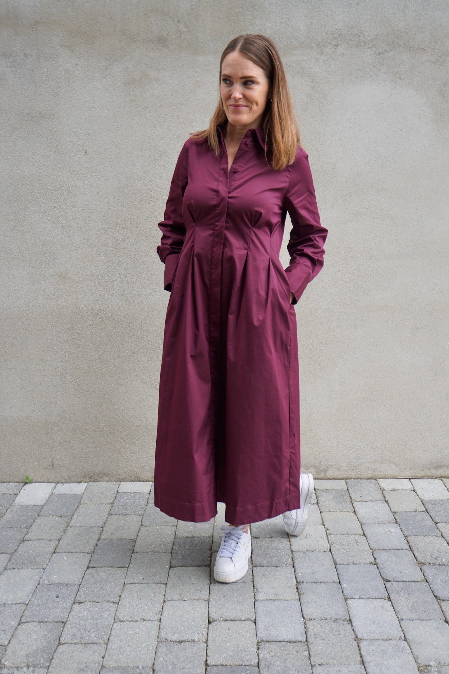 PoppyCC Shirt Long Dress
