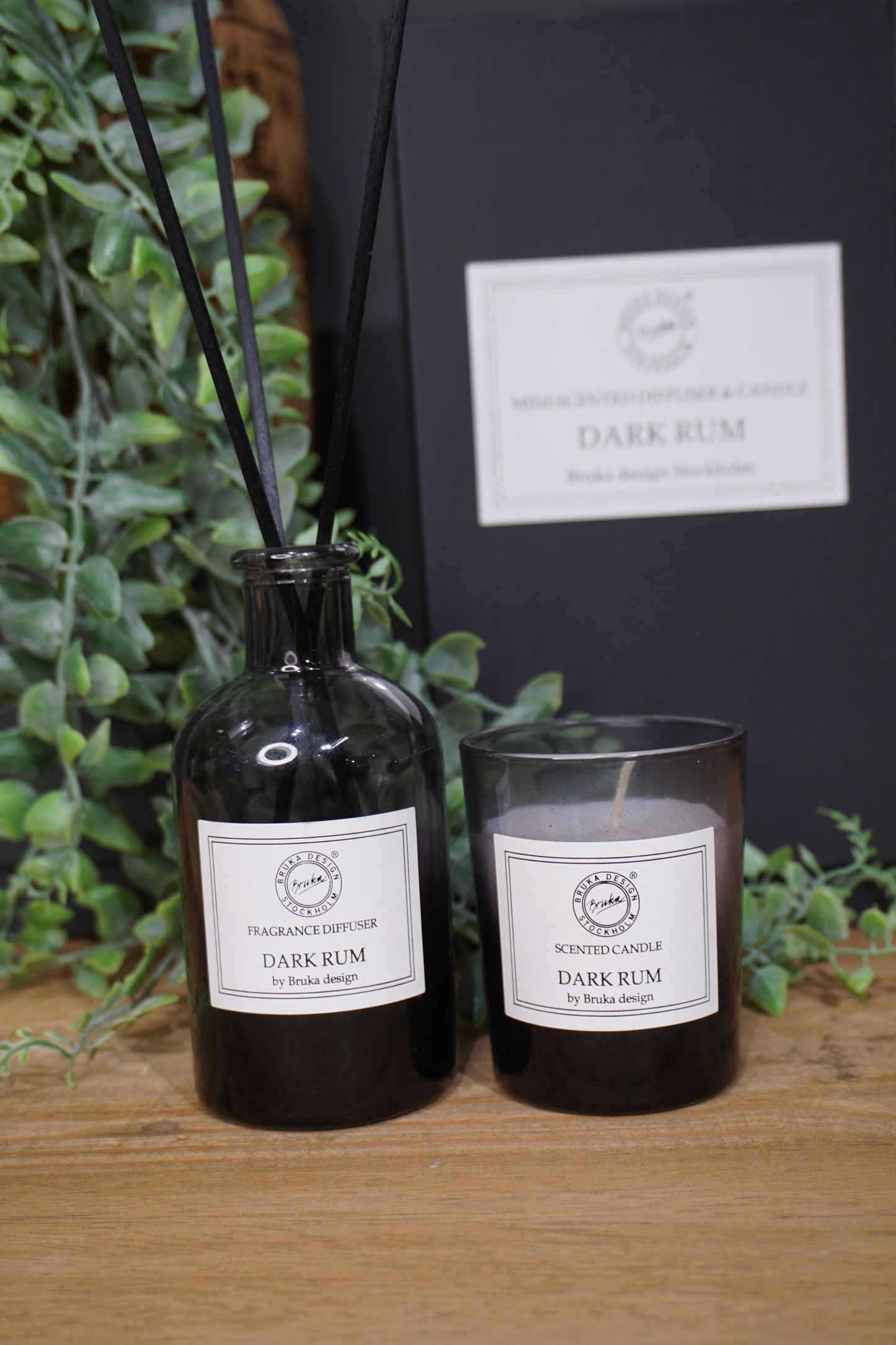 Duftlys & Duftpinne Gift Box Dark Rum