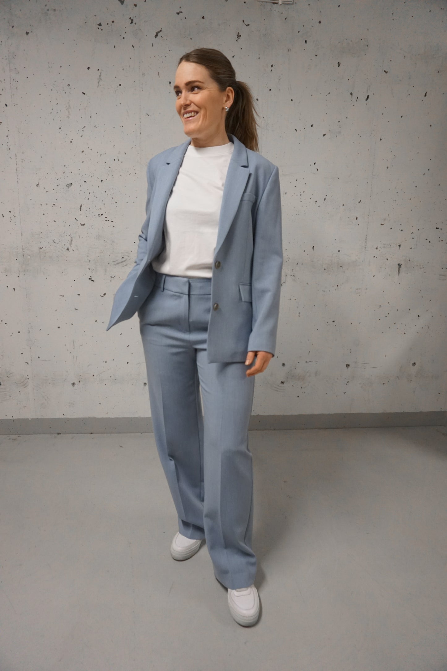 Slwrita Ls Classic Blazer Mel Noos