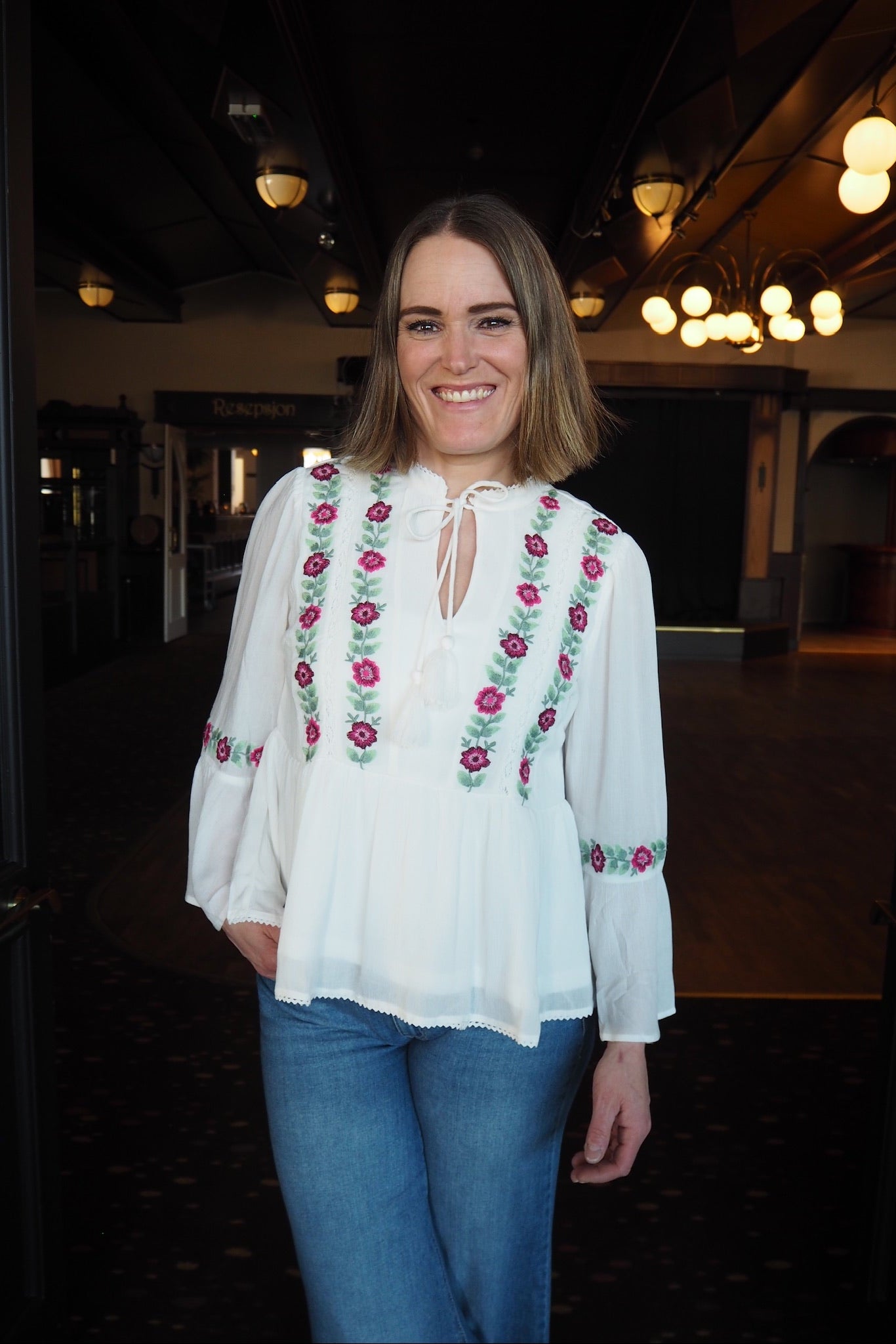 Yaschella 3/4 Tunic Top S. - Fest