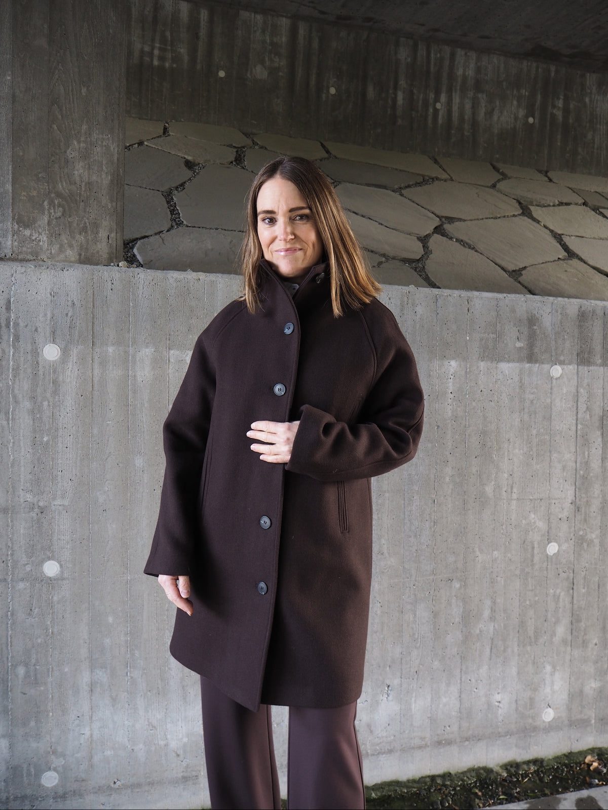Slwzia-Vinni Wool Blend Coat Noos