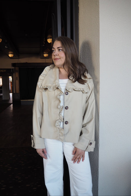 Yaselsana Ls Short Trenchcoat Noos