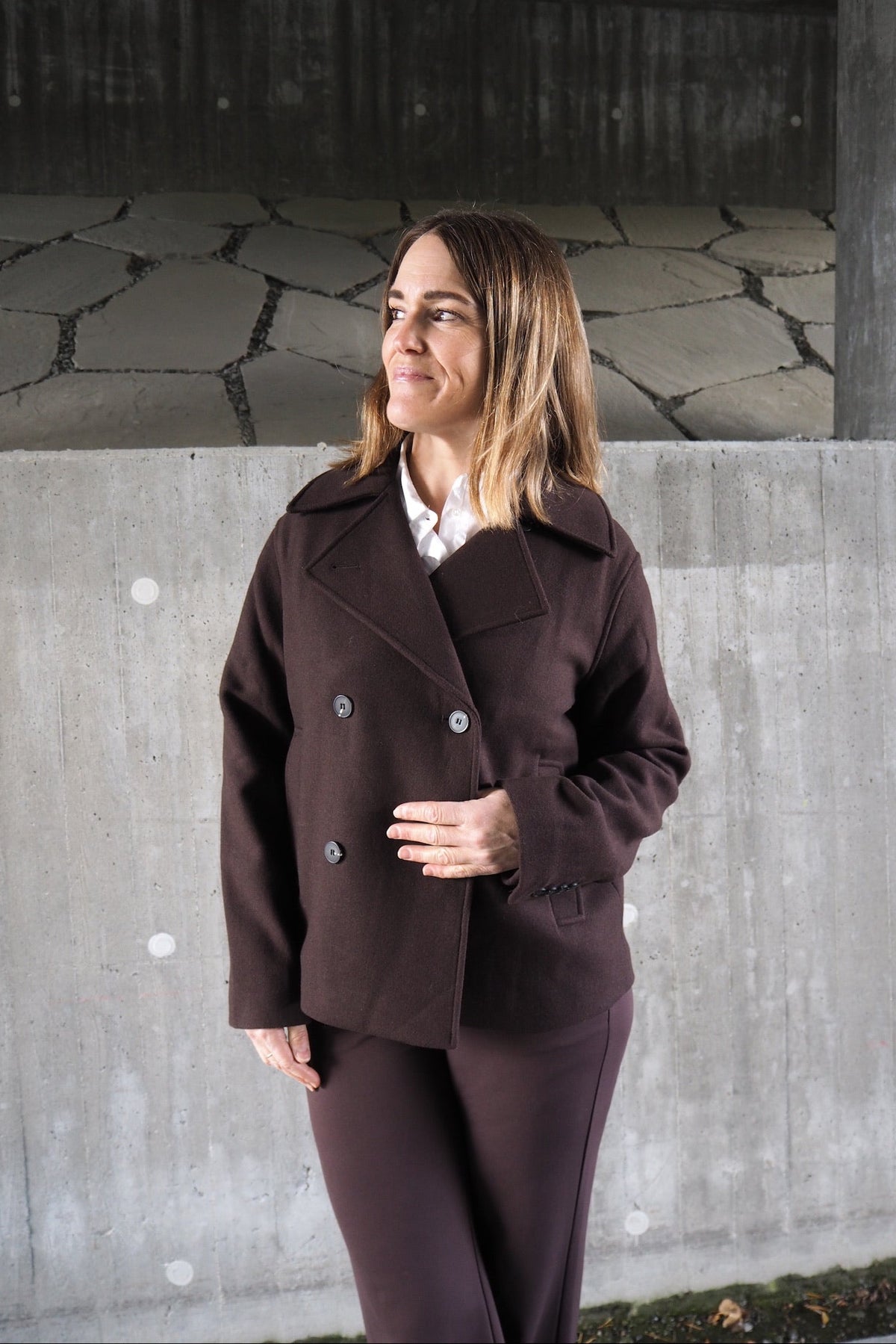 Slwzia-Alma Wool Blend Jacket Noos