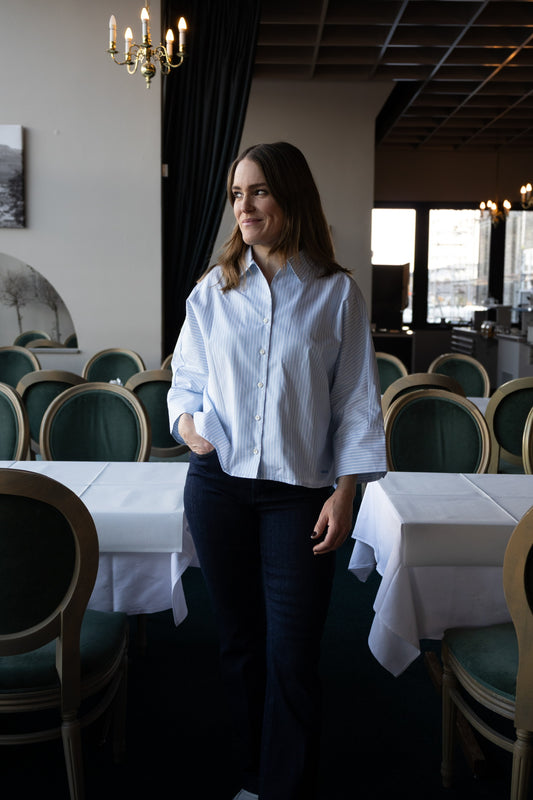 Slfester Oversize 3/4 Shirt B