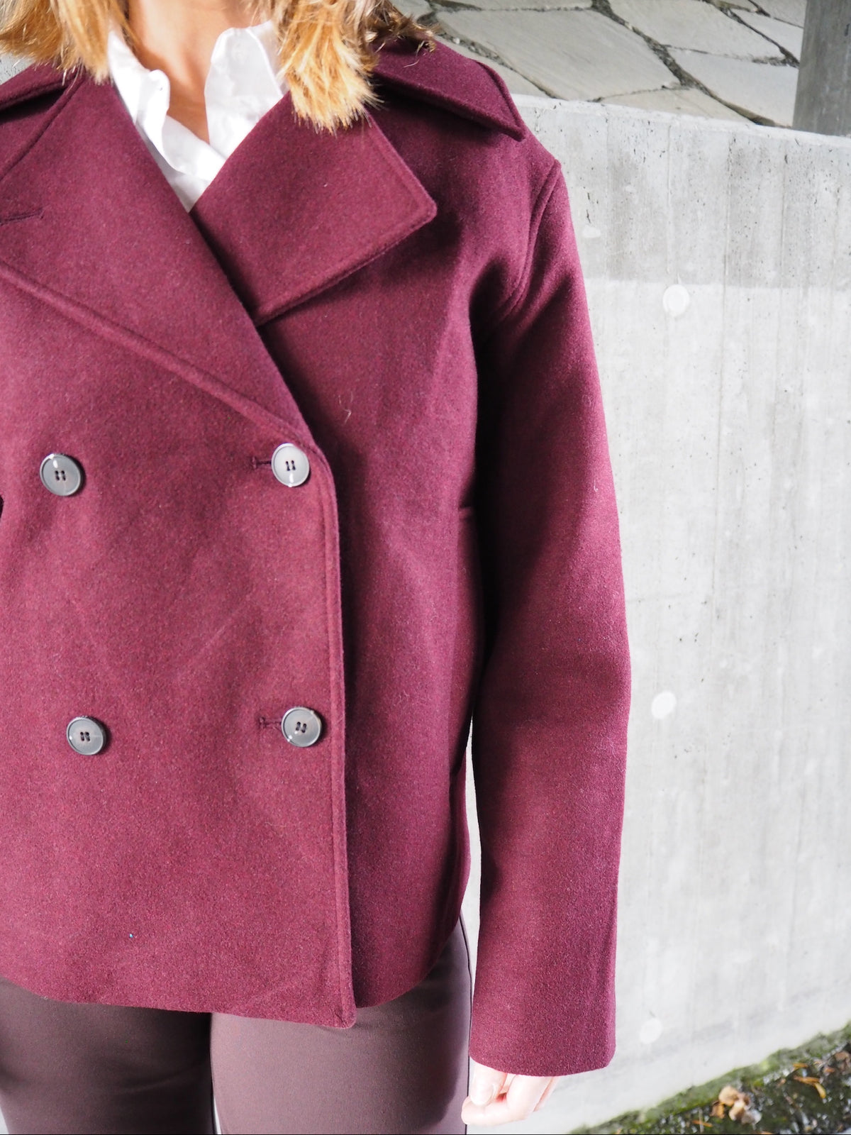 Slwzia-Alma Wool Blend Jacket Noos