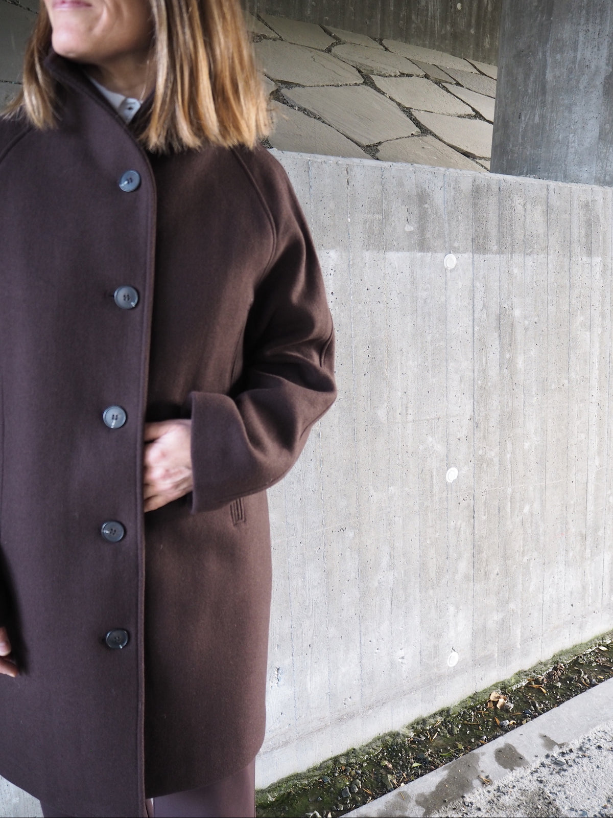 Slwzia-Vinni Wool Blend Coat Noos