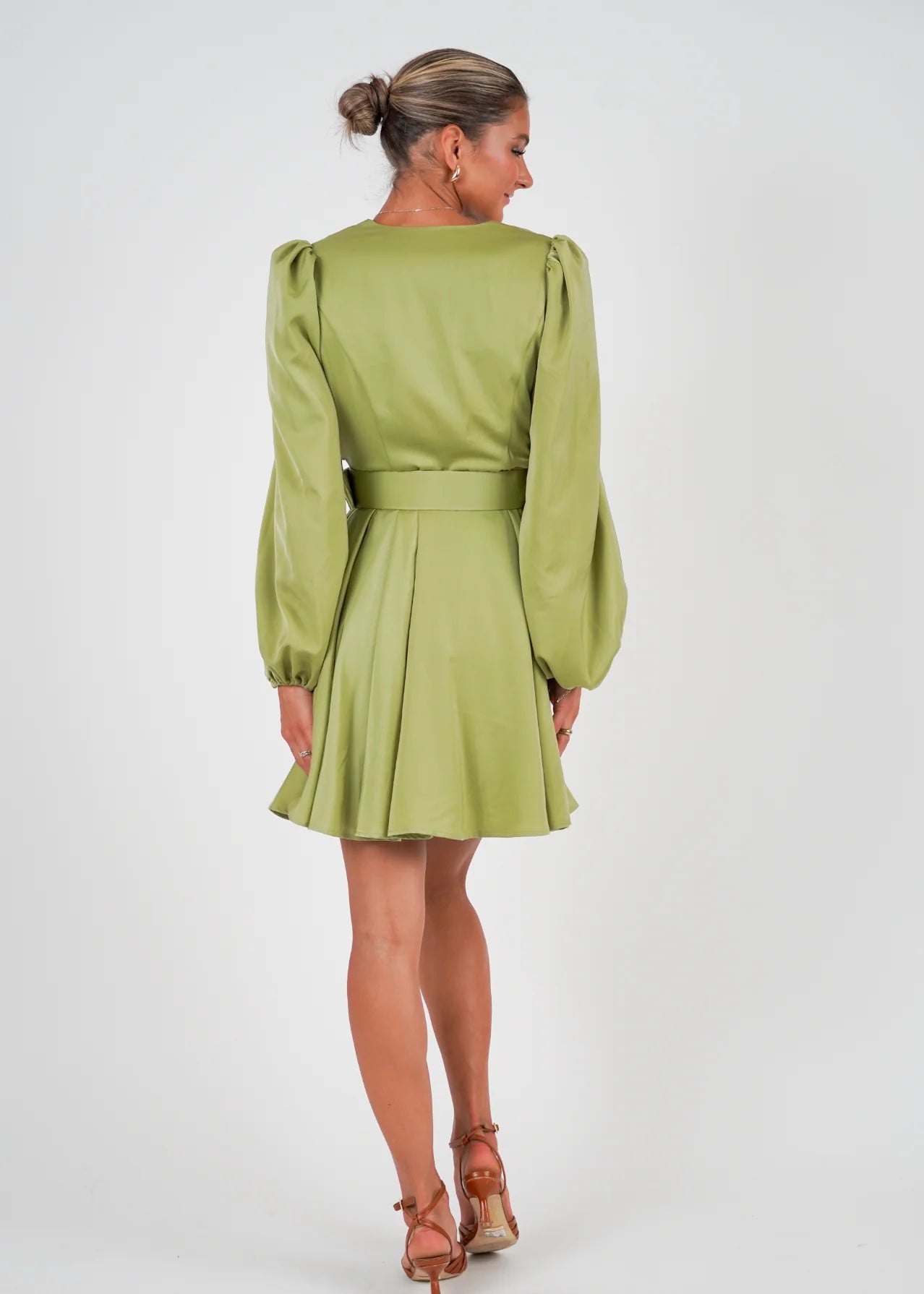 Golightly Queen Satin kjole