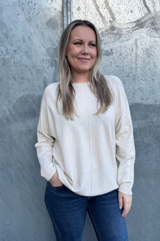 Emma genser - Beige