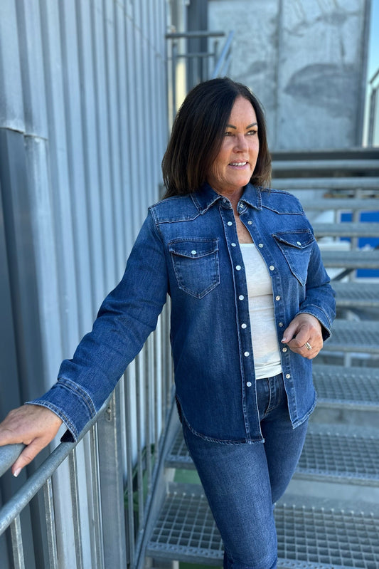 Denimskjorte