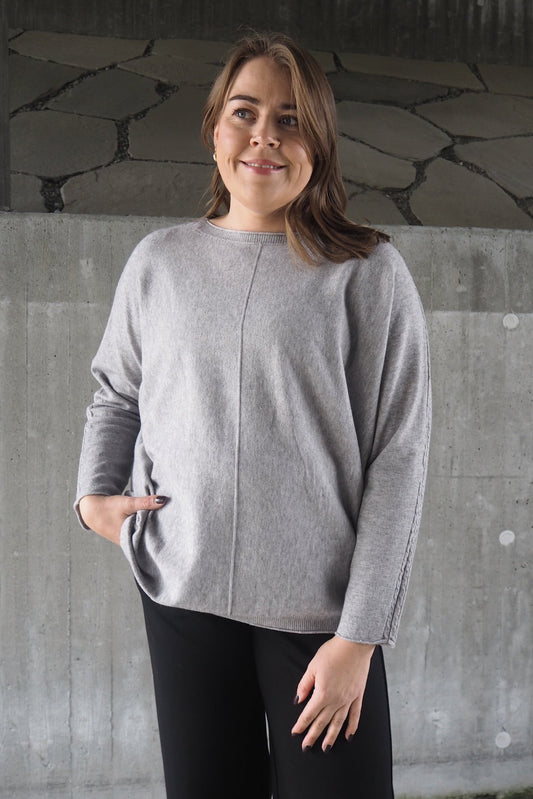 Emma genser m/flette