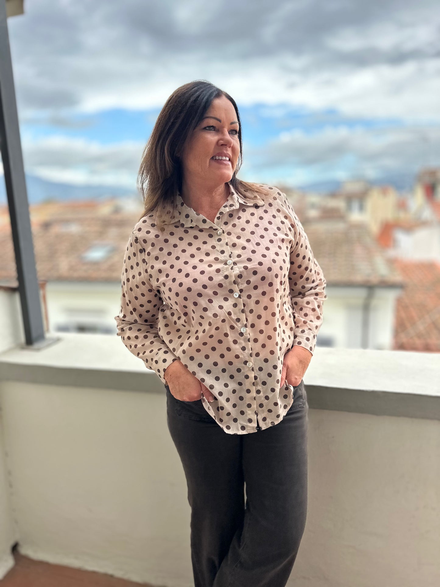 Milla Skjorte Dots