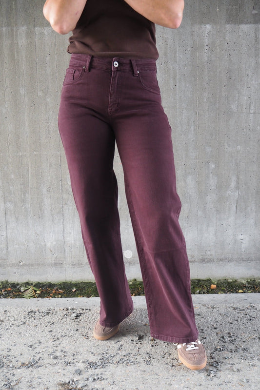 JEANS COLORED WIDE